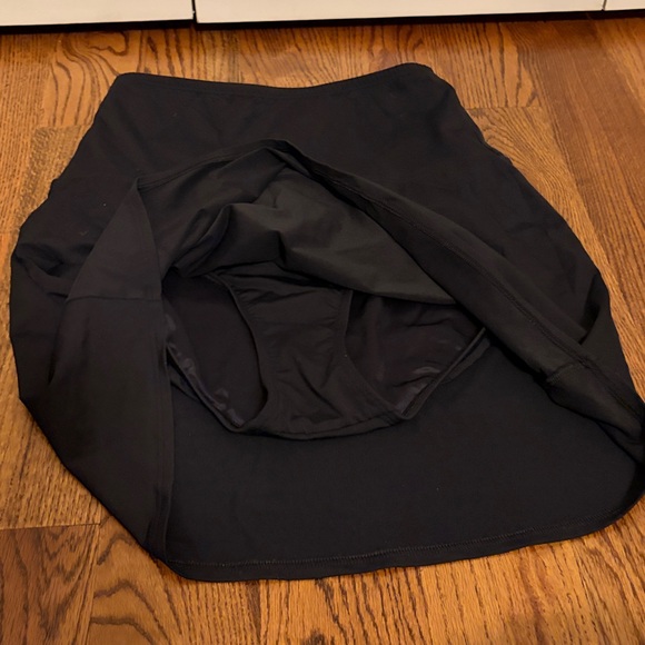 Lands' End Tummy Control Ultra High Waisted Swim Skirt Swim Bottoms Size 12 - Picture 2 of 4